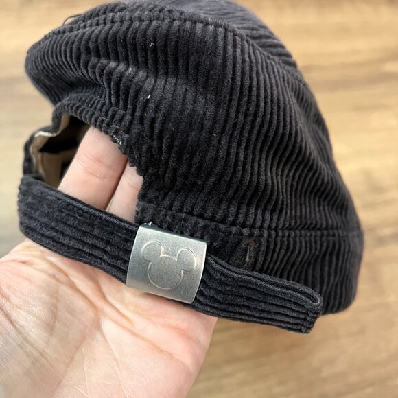Disneyland Resort Mickey Mouse Corduroy Cadet Style Hat Cap Adult Size - Picture 4 of 11